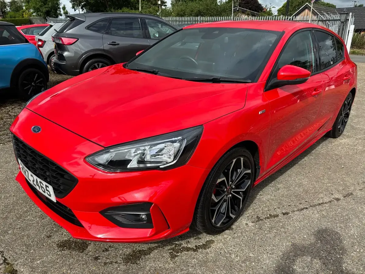 Used Ford Focus ST-Line X 2020 Red Hatchback