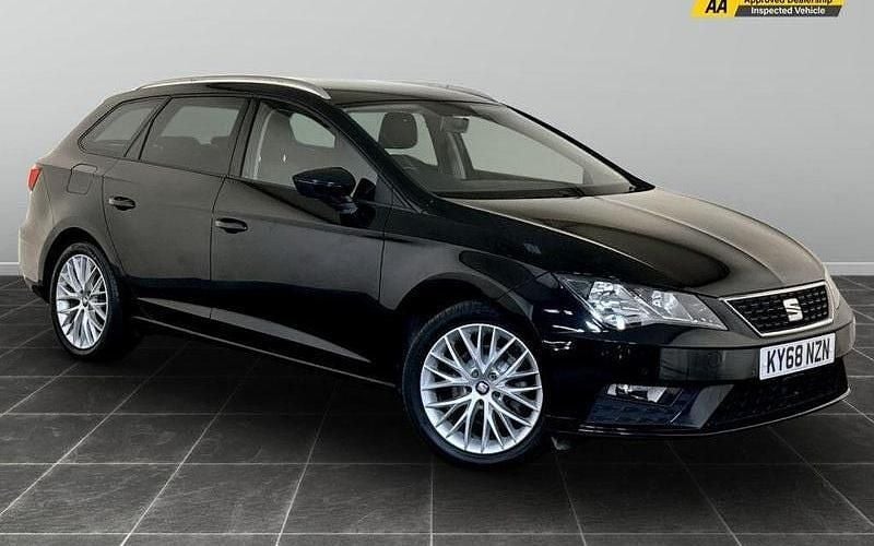 Black Used 2018 Seat Leon SE Dynamic Estate | £4,995 (Good price) - Image 1/2
