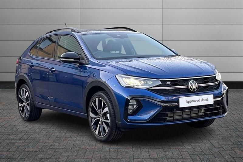 Reef blue Used 2025 VW Taigo R-line SUV | £24,990 (A bit pricey) - Image 1/4
