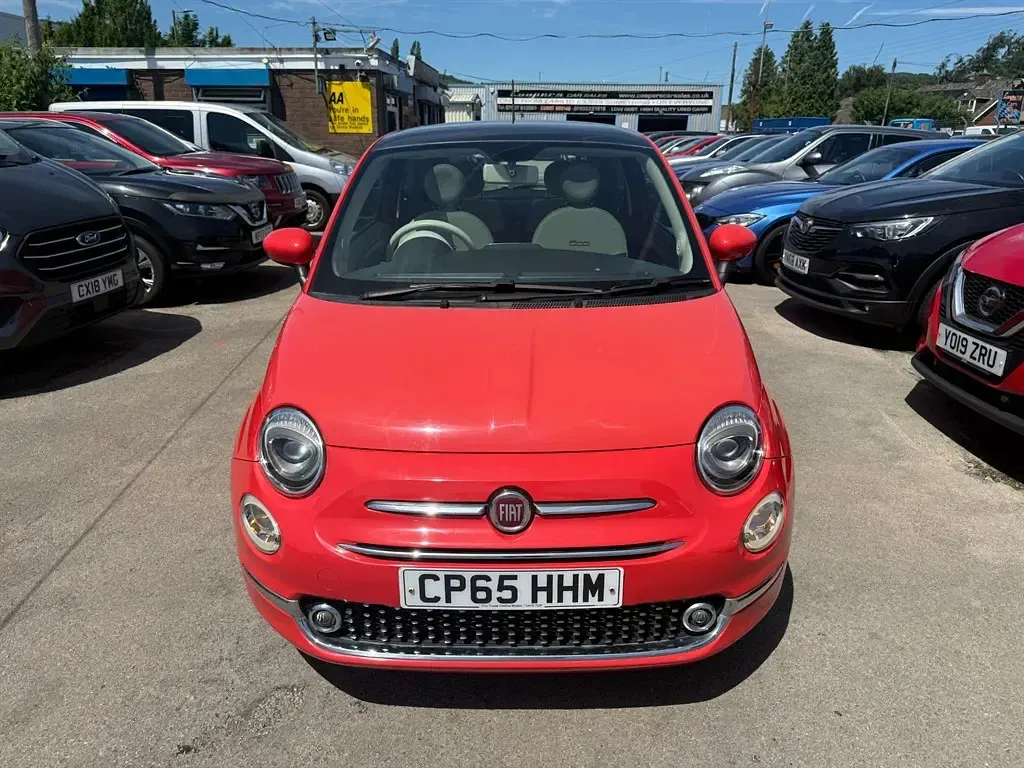 Used Fiat 500 Lounge 2016 Pink Hatchback