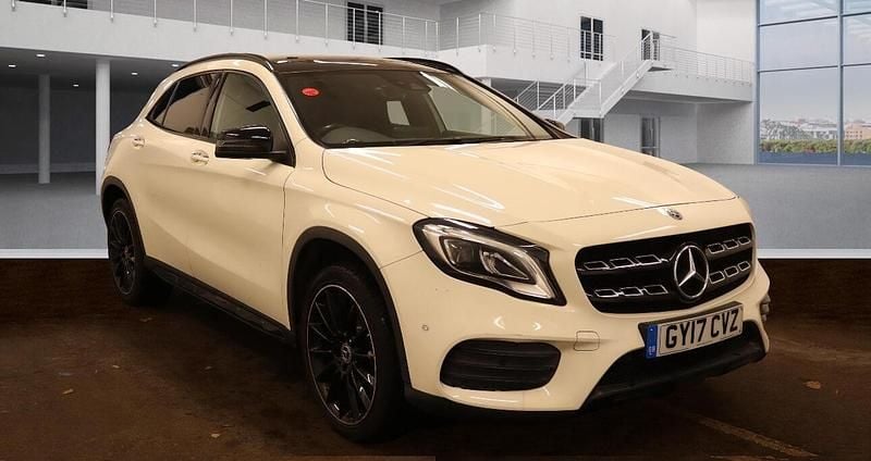 White Used 2017 Mercedes GLA220 AMG line SUV | £13,990 (Fair price) - Image 1/4