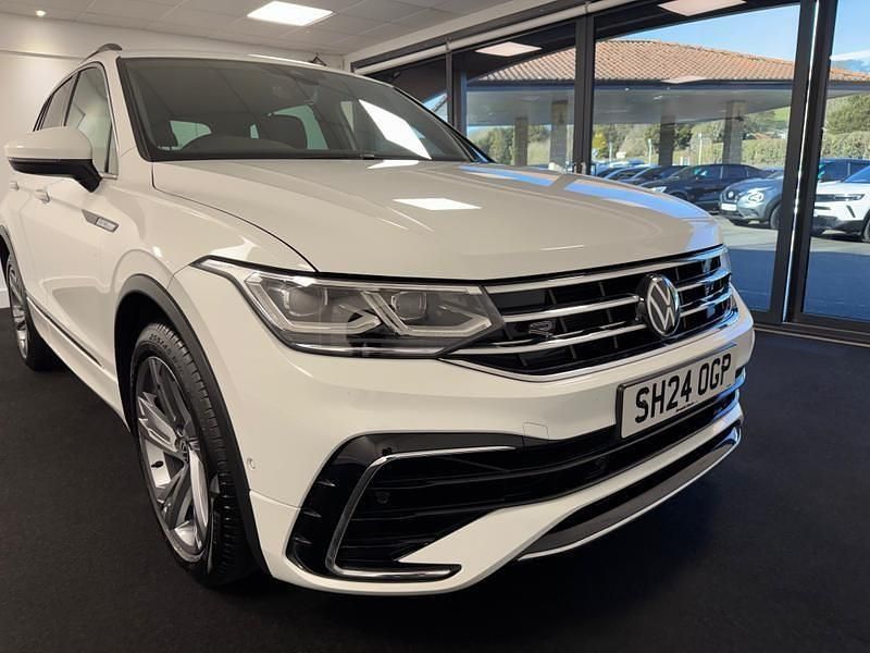 Used VW Tiguan R-line Edition 150 HP (110 kW) 2024 White SUV