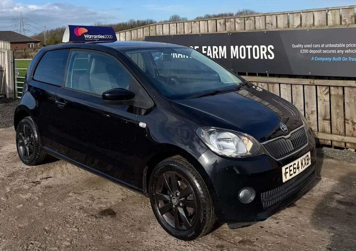 Used Skoda Citigo 75 HP (55 kW) 2014 Black Hatchback