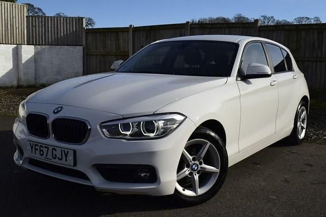 Used BMW 116 Sport Line 116 HP (85 kW) 2017 White Hatchback