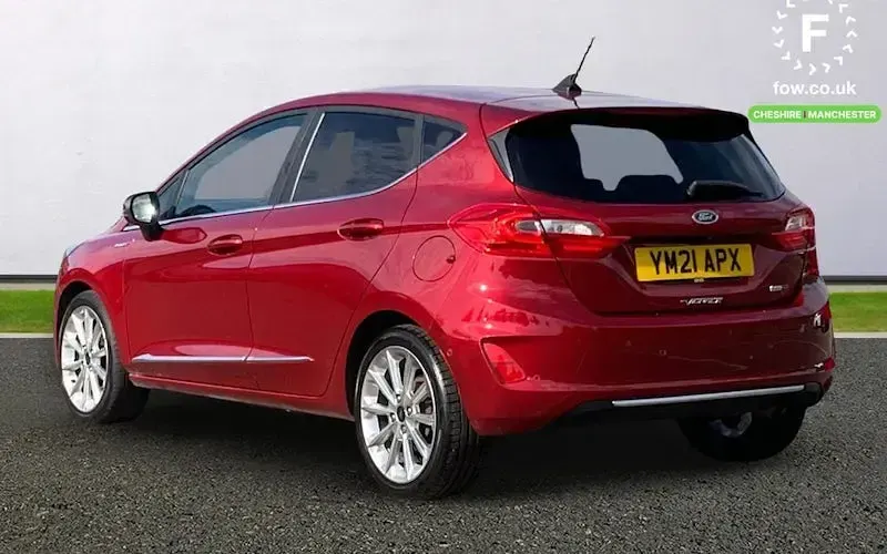 Used Ford Fiesta Sport 155 HP (114 kW) 2021 Red Hatchback