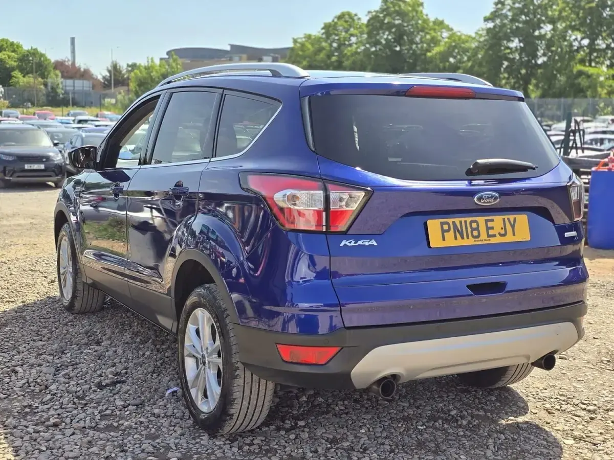 Used Ford Kuga Titanium 182 HP (133 kW) 2018 Blue SUV