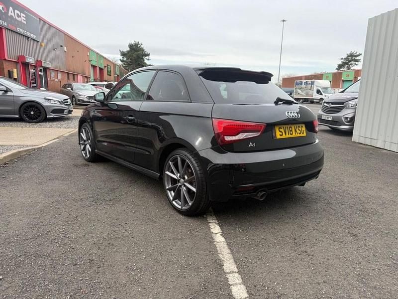 Used Audi A1 Black Edition 116 HP (85 kW) 2018 Black Hatchback