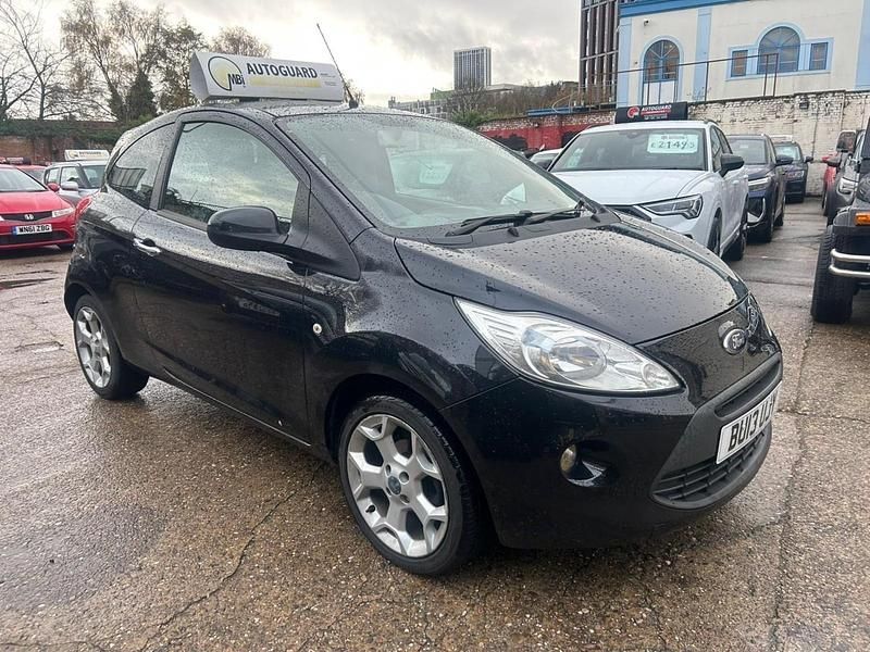 Black Used 2013 Ford Ka Titanium Hatchback | £2,490 (Good price) - Image 1/3