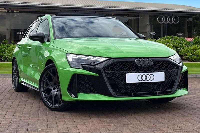 Green New 2025 Audi RS3 Advanced Hatchback | £66,980 - Image 1/4