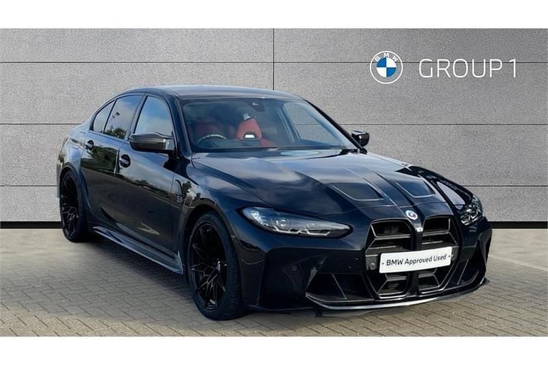 Black Used 2022 BMW M3 Competition Edition Sedan | £54,995 (Good price) - Image 1/4