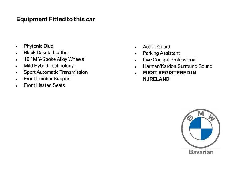 Blue Used 2021 BMW 530 M Sport | £26,995 (Good price) - Image 1/1