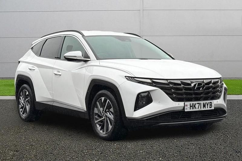 White Used 2021 Hyundai Tucson Premium SUV | £16,495 (A bit pricey) - Image 1/4