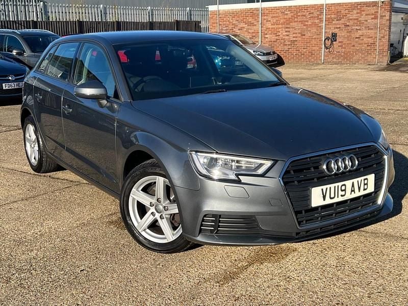 Grey Used 2019 Audi A3 Sportback Prestige Hatchback | £10,292 (Fair price) - Image 1/4