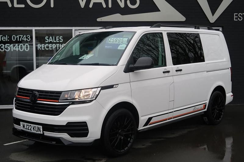 Used VW T6.1 Startline 150 HP (110 kW) 2022 White Van