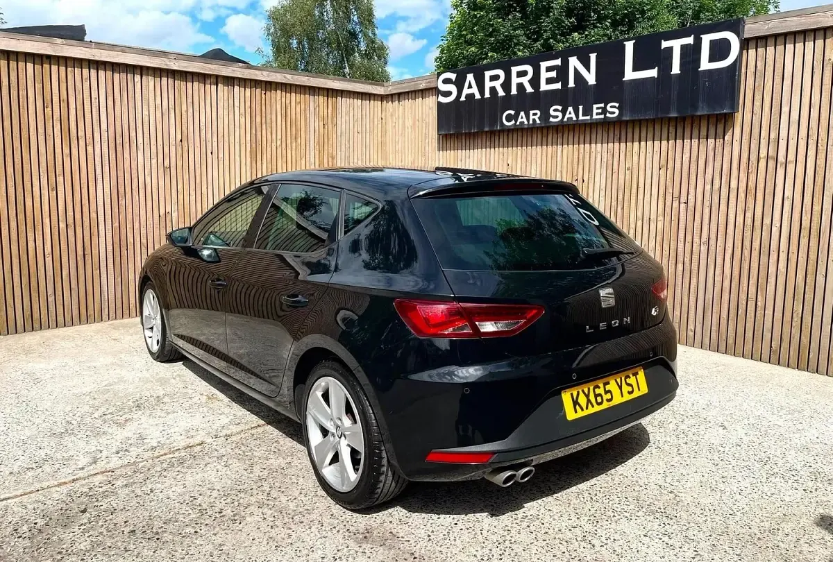 Used Seat Leon FR 2015 Black Hatchback
