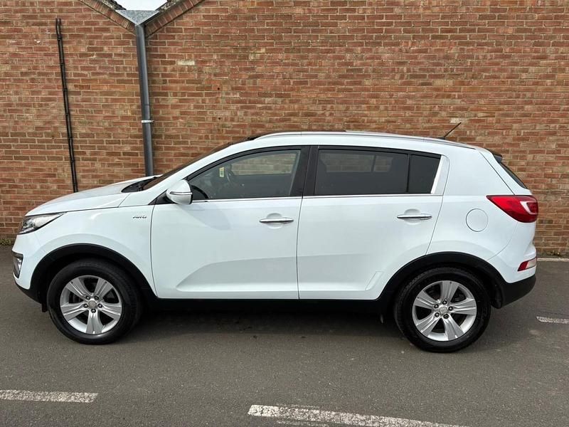 Begagnad Kia Sportage 2012 Vit SUV