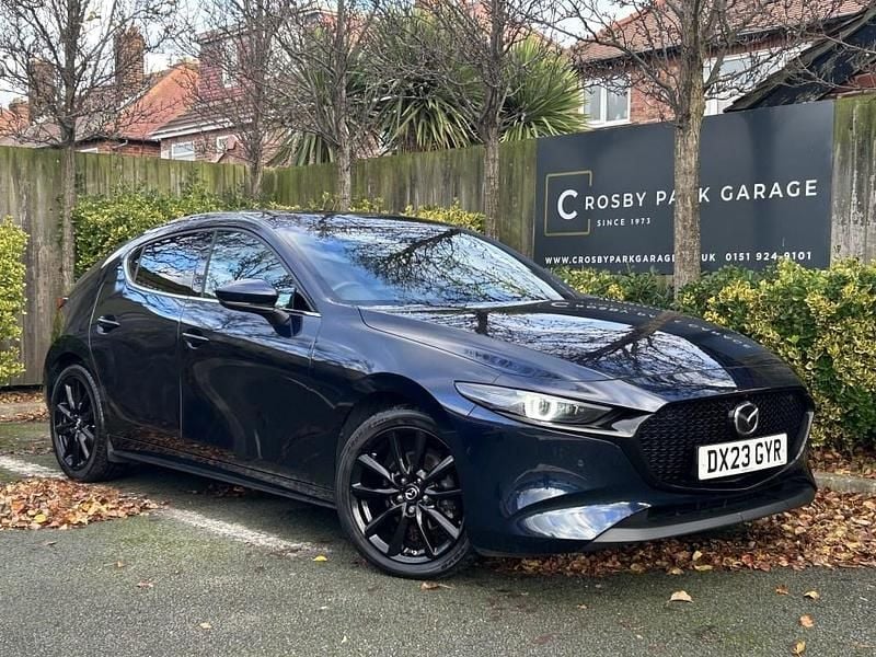 Blue Used 2023 Mazda 3 Takumi-Line Hatchback | £21,000 (Fair price) - Image 1/4