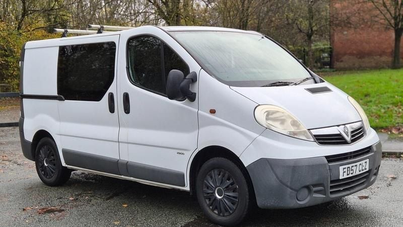 White Used 2007 Vauxhall Vivaro Van | £1,450 (Super price) - Image 1/4