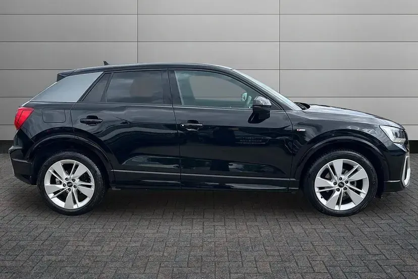 Used Audi Q2 S-Line 150 HP (110 kW) 2023 Mythos black SUV