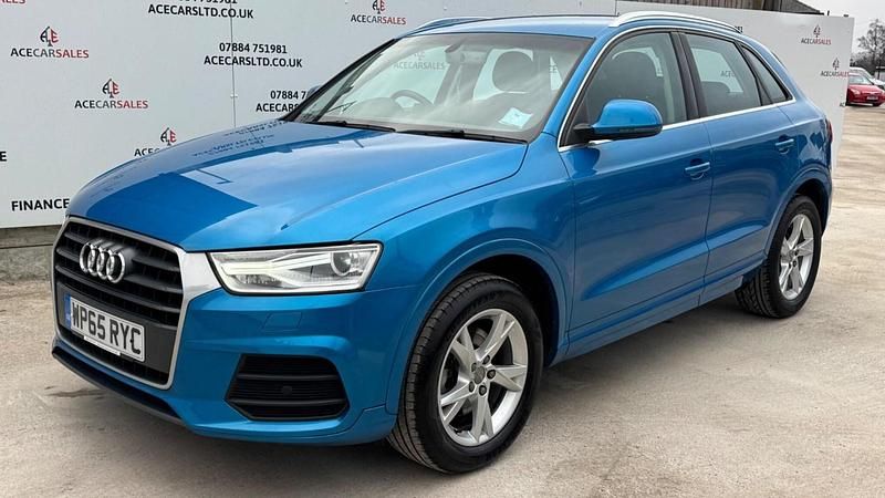 Used Audi Q3 Comfort 150 HP (110 kW) 2015 Blue SUV