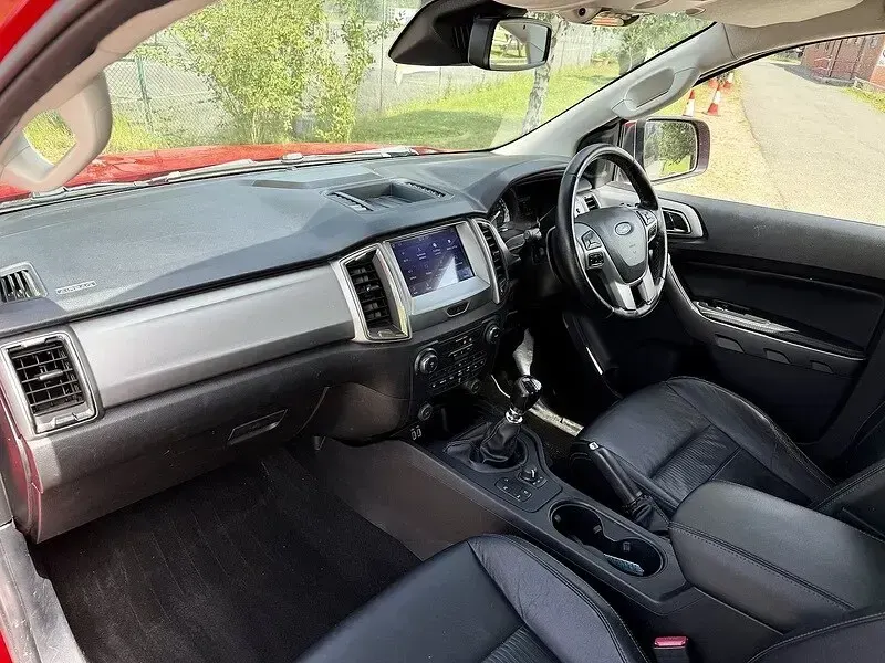 Used Ford Ranger Limited 2021 Red Pickup
