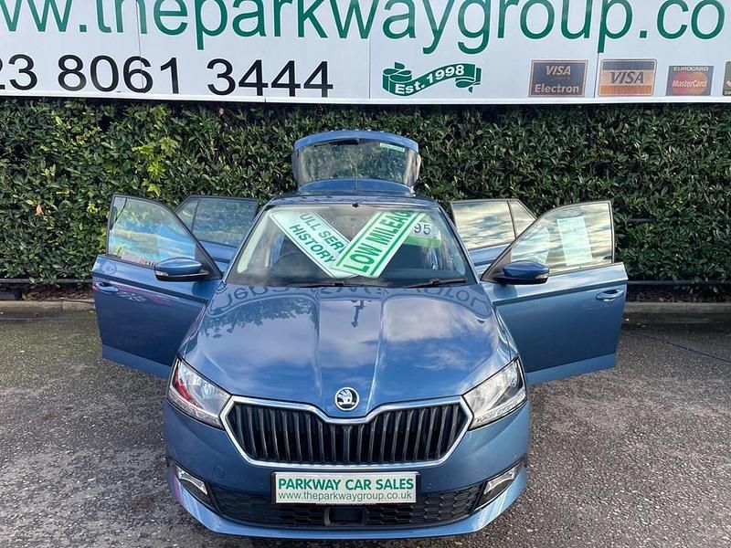 Used Skoda Fabia SE Drive 2020 Blue Hatchback