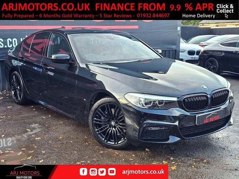 Black Used 2019 BMW 530e M Sport Sedan | £17,995 (Fair price) - Image 1/4