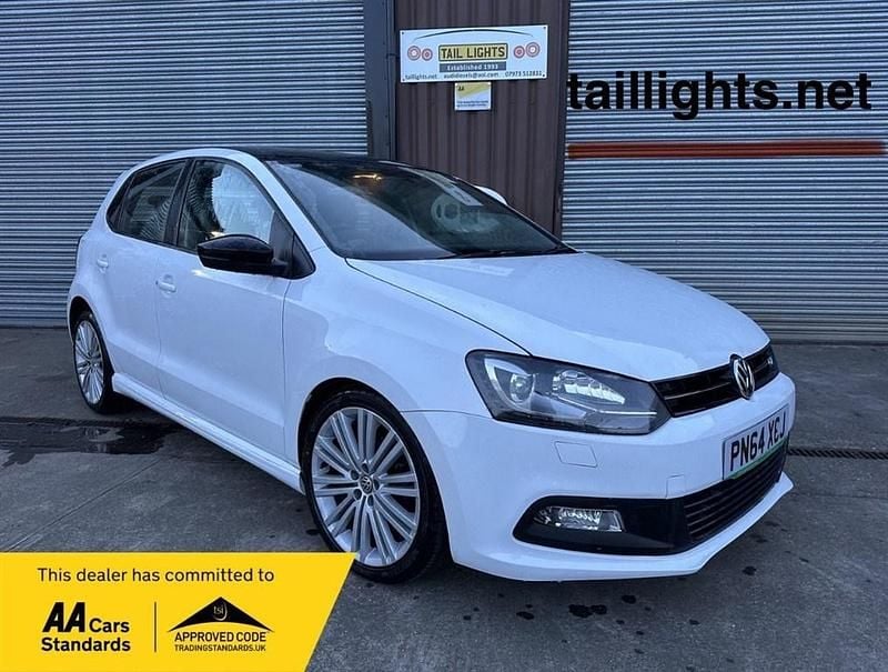 Used VW Polo BlueGT 150 HP (110 kW) 2014 White Hatchback