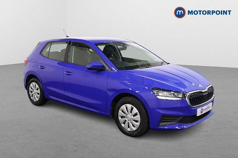 Blue Used 2022 Skoda Fabia Hatchback | £12,449 (Good price) - Image 1/4