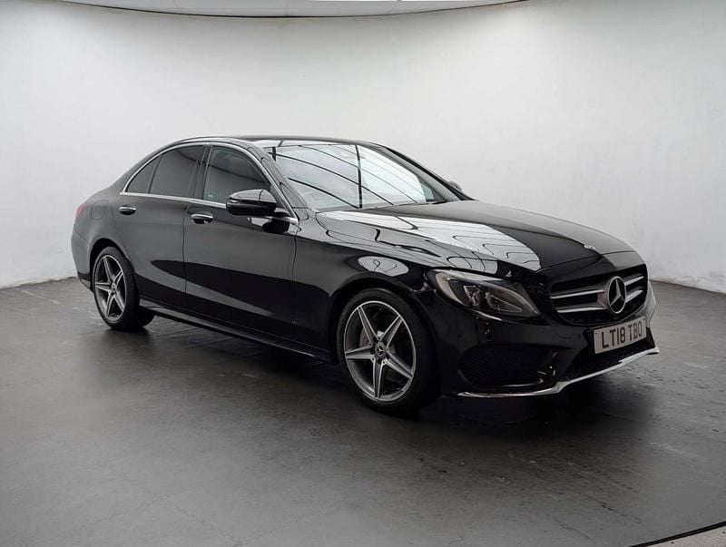 Used Mercedes C250 AMG Line Premium Plus 2018 Black Sedan