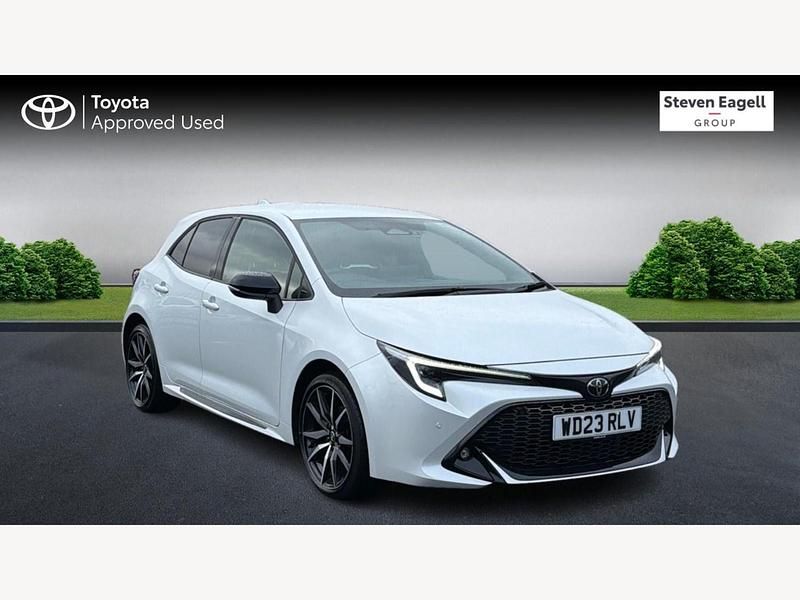 Used Toyota Corolla Sport 2023 White Hatchback