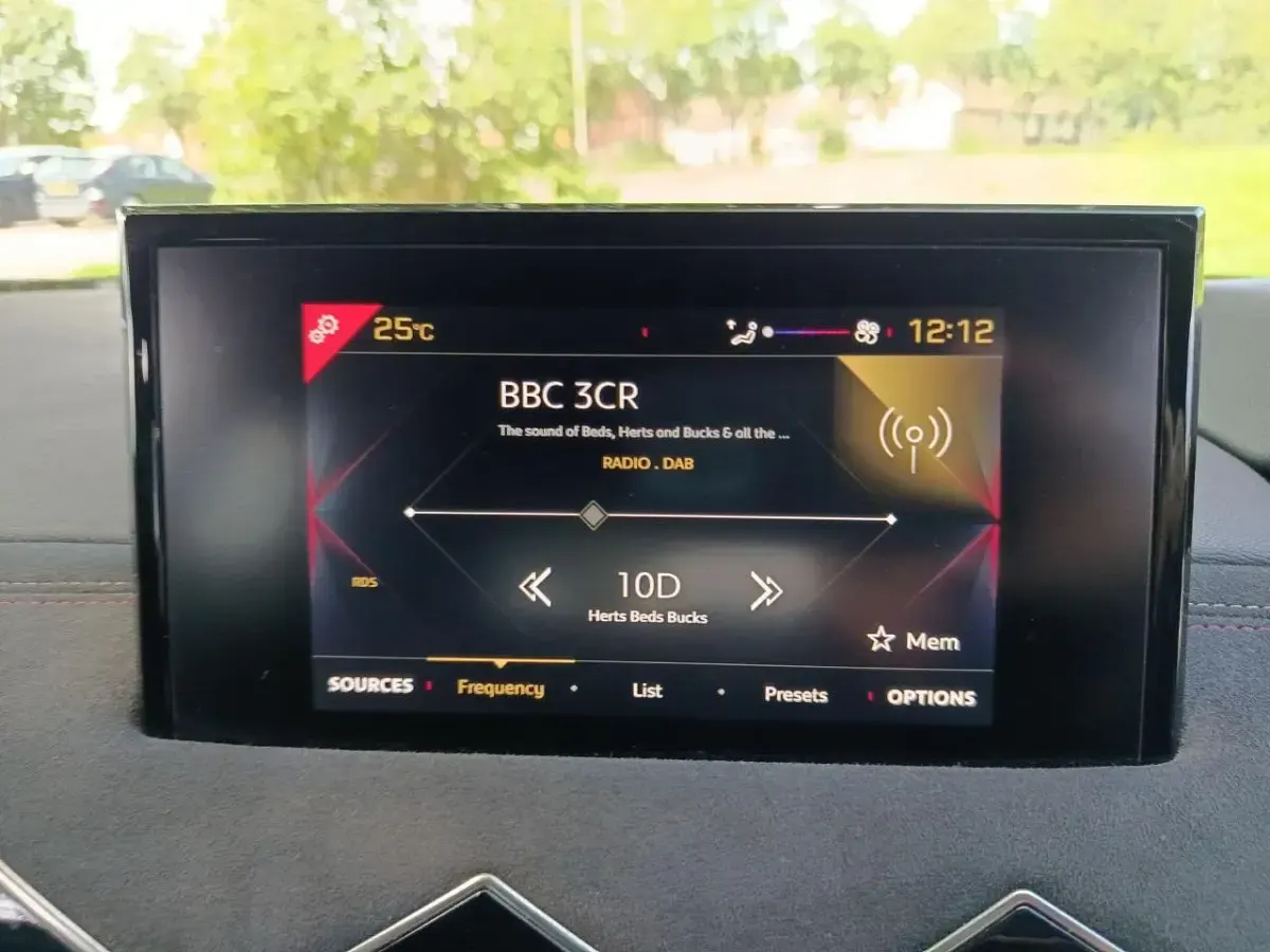 Used DS Automobiles DS3 Crossback Performance 153 HP (112 kW) 2019 Black SUV