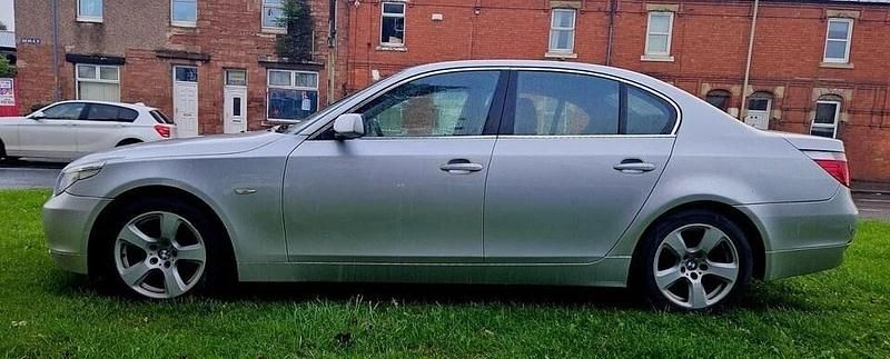 Used BMW 520 2006 Silver Sedan