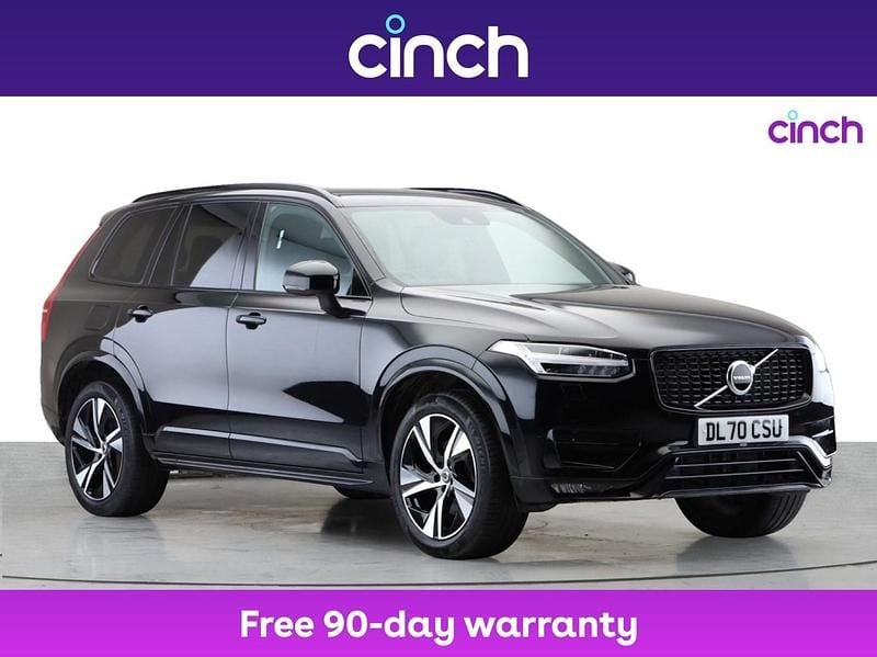Black Used 2020 Volvo XC90 R-Design SUV | £30,599 (Fair price) - Image 1/3