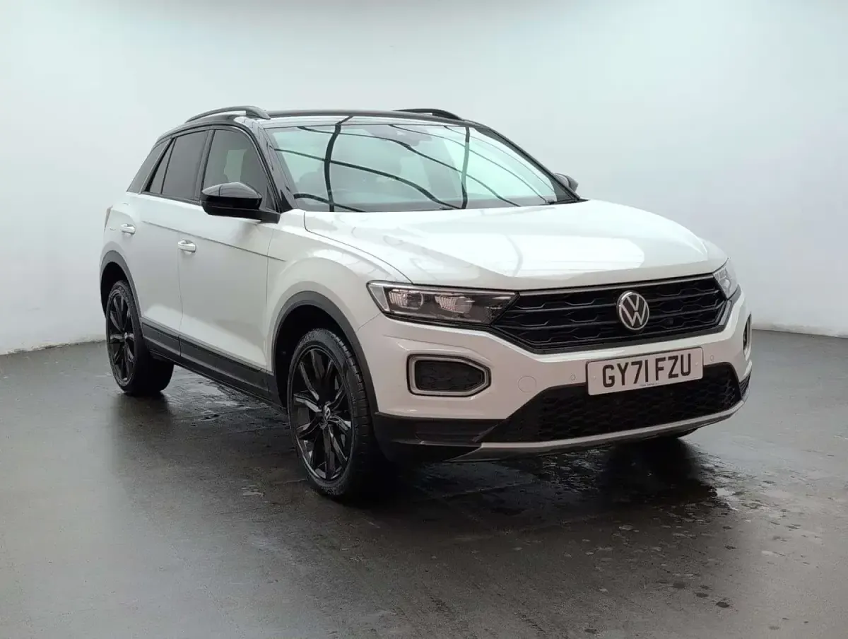 Used VW T-Roc Black Edition 150 HP (110 kW) 2021 White SUV