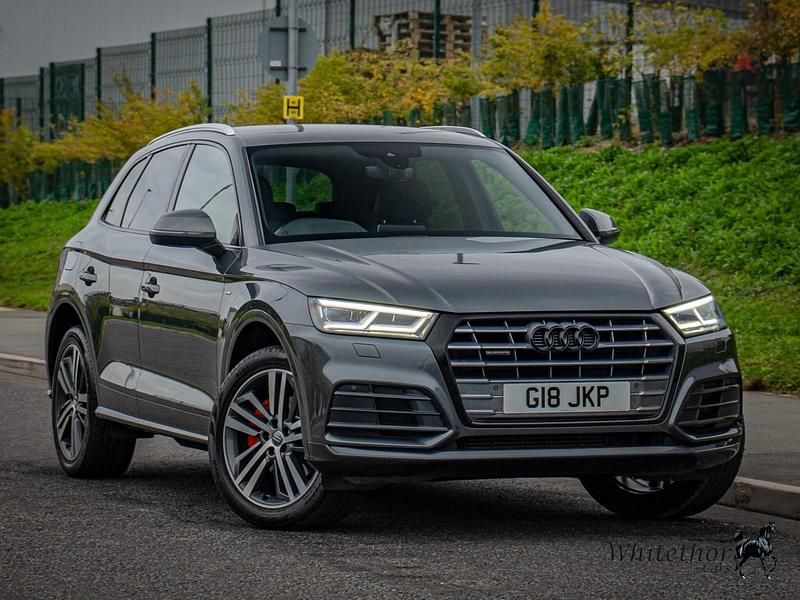 Grey Used 2018 Audi Q5 S-Line SUV | £20,500 (Fair price) - Image 1/4