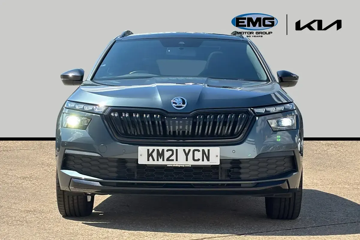 Used Skoda Kamiq Monte Carlo 150 HP (110 kW) 2021 Grey SUV