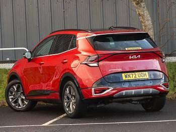 Used Kia Sportage GT-Line S 136 HP (100 kW) 2022 Red SUV