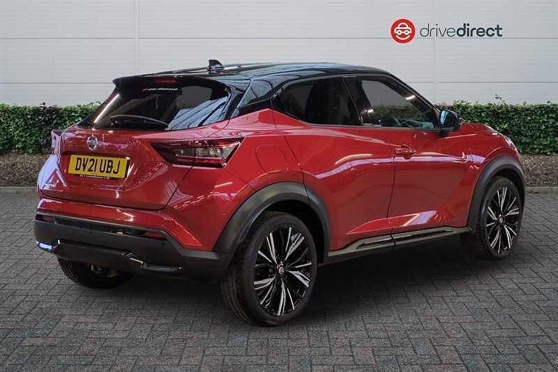 Used Nissan Juke Tekna+ 114 HP (83 kW) 2021 Red SUV