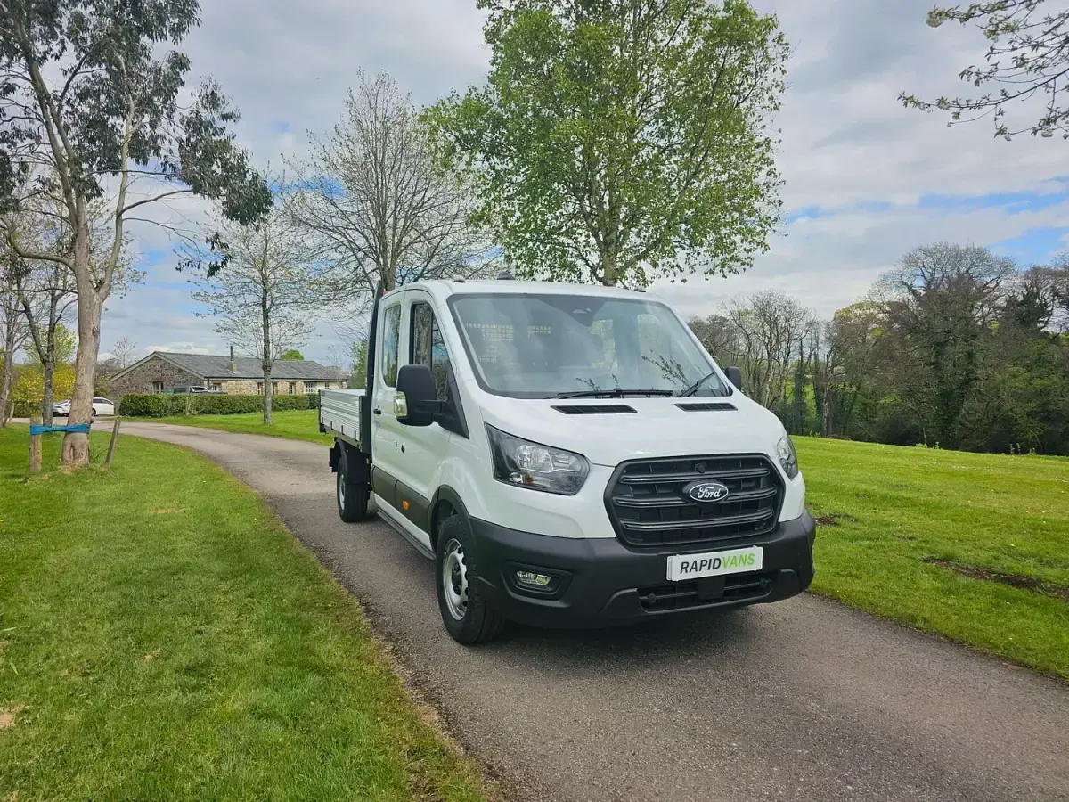 New Ford Transit 130 HP (95 kW) 2025 White Van