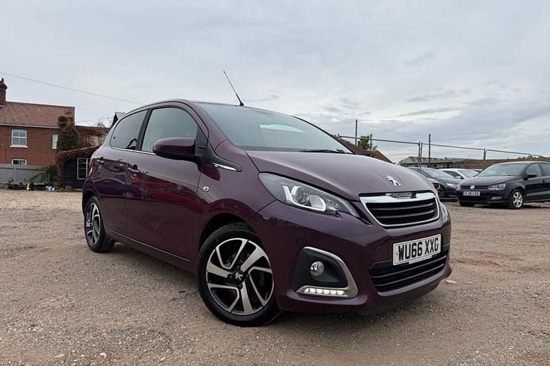 Purple Used 2016 Peugeot 108 Allure Hatchback | £3,595 (Fair price) - Image 1/1