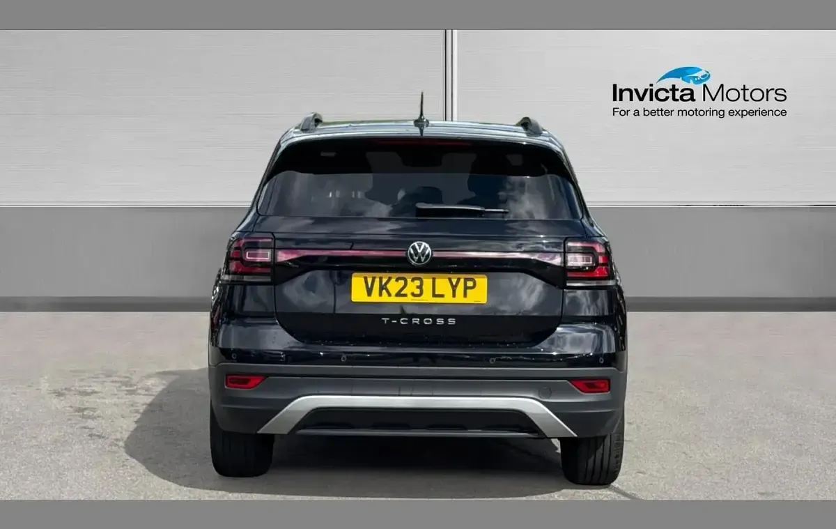 Gebraucht VW T-Cross Black Edition 115 PS (84 kW) 2023 Schwarz SUV