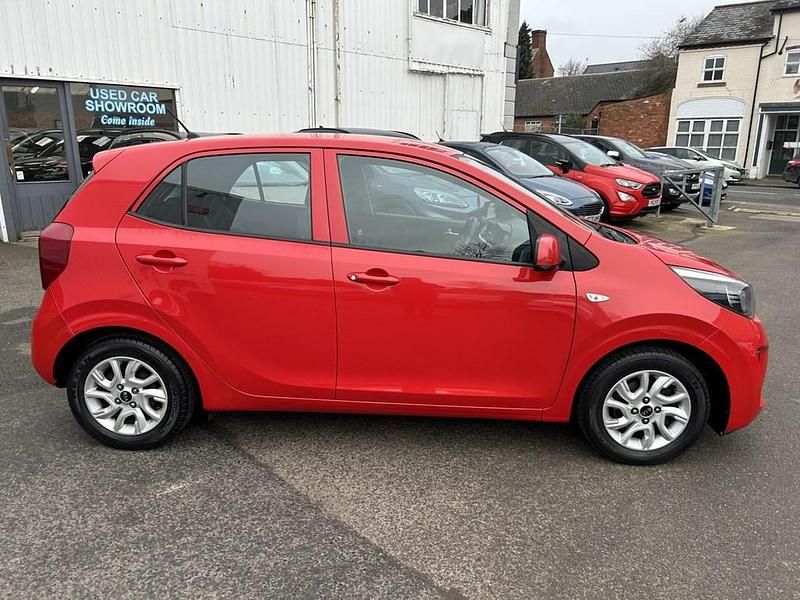 Used Kia Picanto 66 HP (48 kW) 2018 Red Hatchback