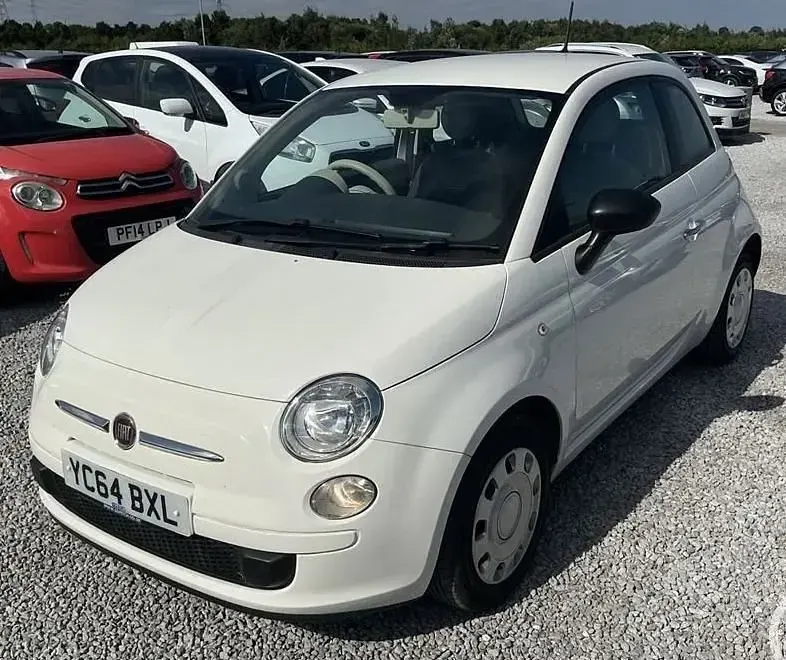 Used Fiat 500 Pop 69 HP (50 kW) 2014 White Hatchback
