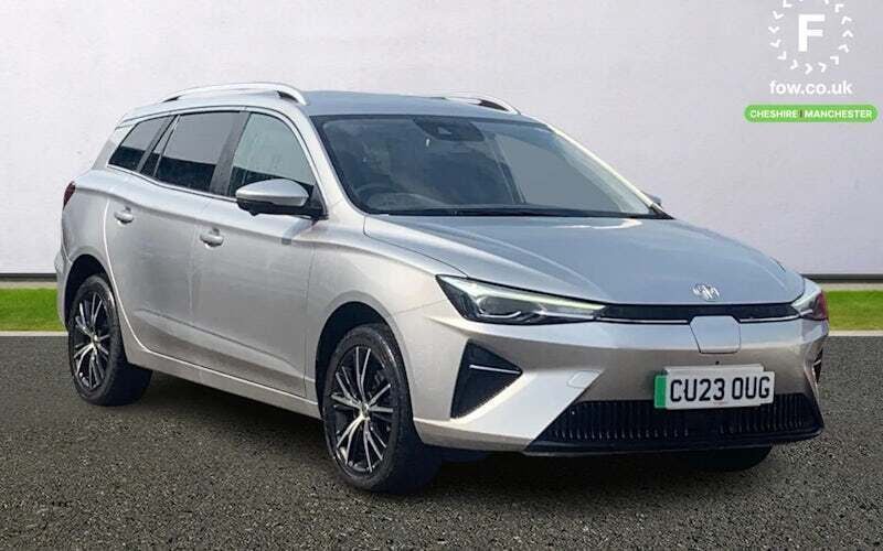 Silver Used 2022 MG MG5 EV Trophy Estate | £15,999 (Good price) - Image 1/3