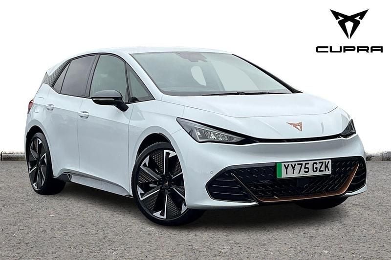 Glacial white New 2025 Cupra Born e-Boost Hatchback | £34,690 (A bit pricey) - Image 1/4