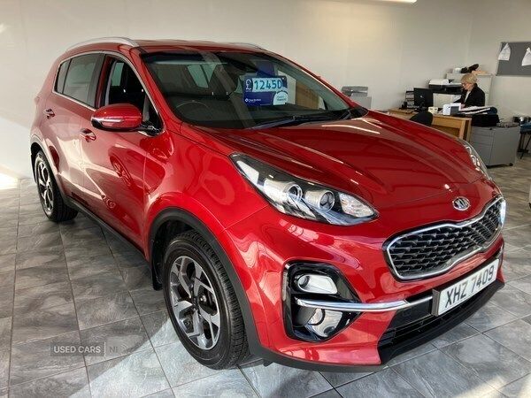 Red Used 2019 Kia Sportage 2 SUV | £11,950 (Fair price) - Image 1/4