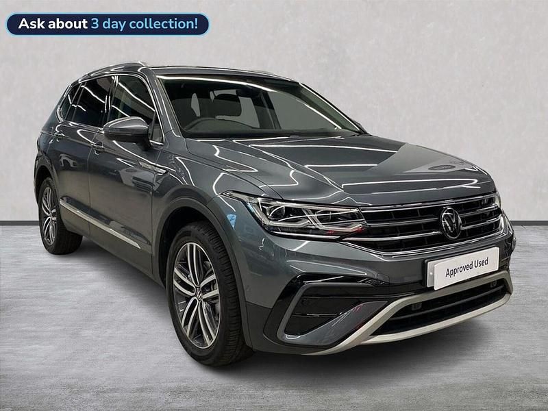 Grey Used 2024 VW Tiguan Allspace Elegance SUV | £33,499 (A bit pricey) - Image 1/4