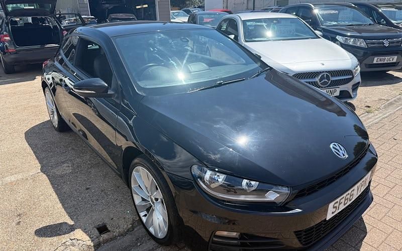Used VW Scirocco GT 125 HP (91 kW) 2016 Black Coupe