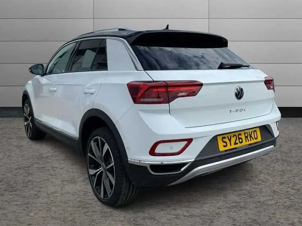 New VW T-Roc Style 150 HP (110 kW) 2026 White SUV